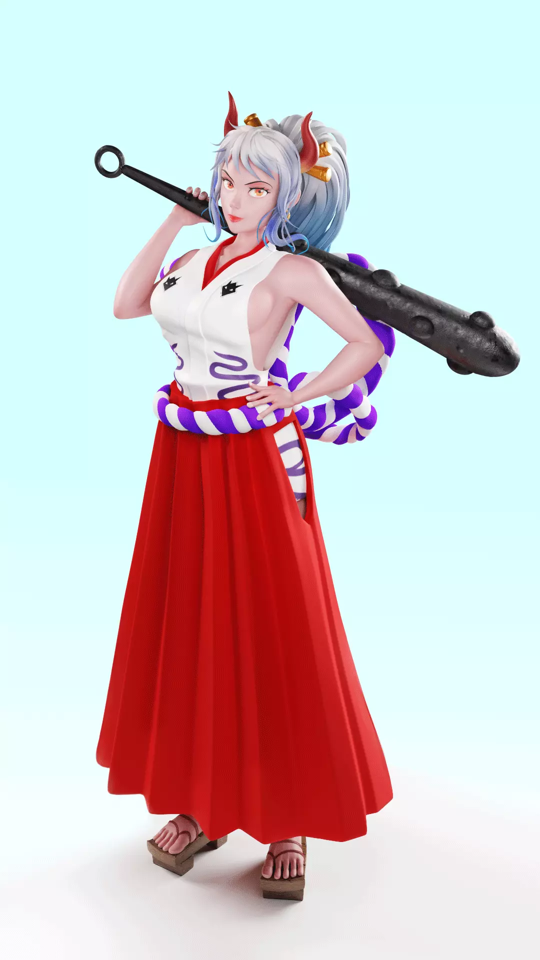 Onepiece Yamato 3D 3D model