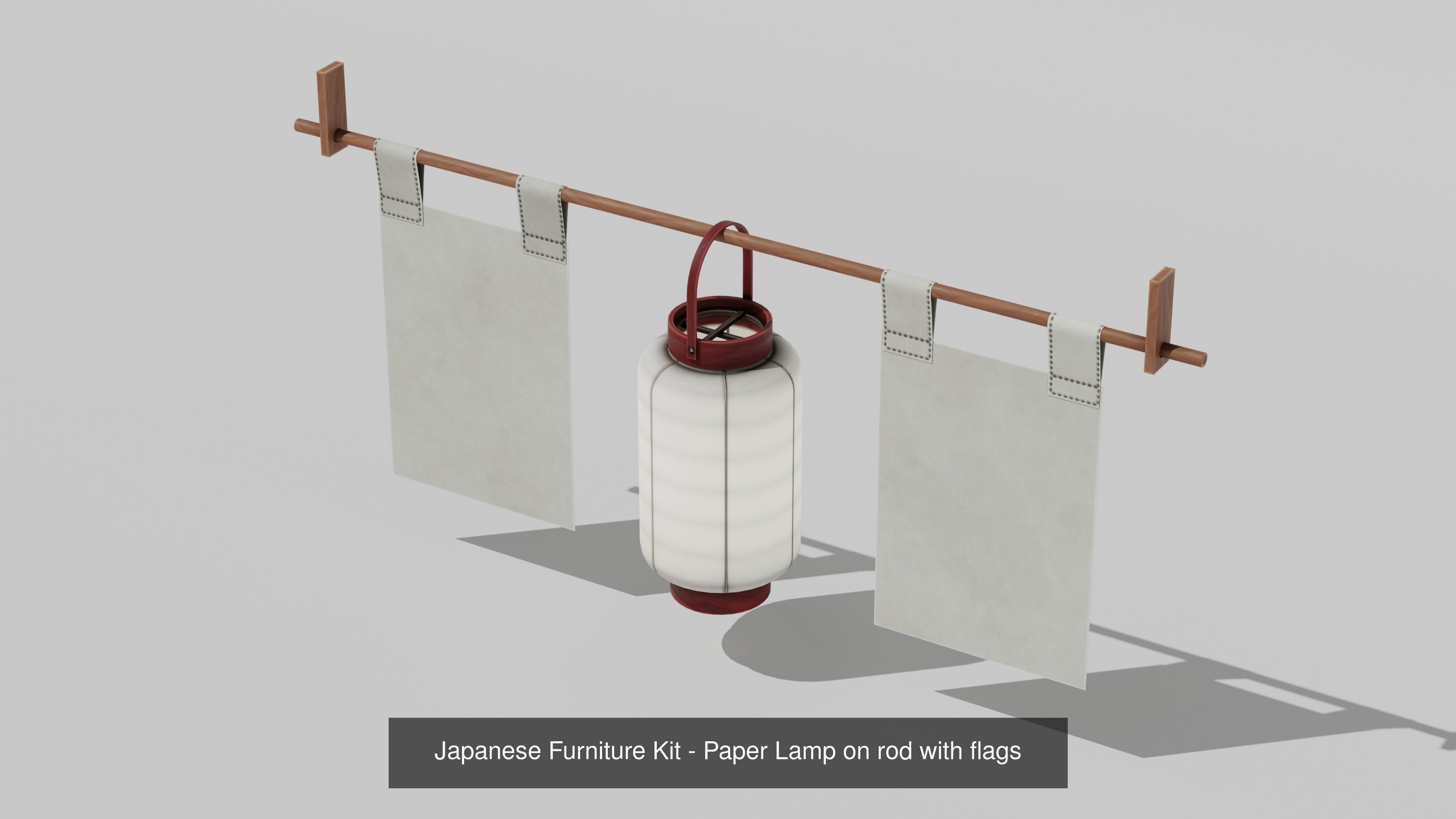 Japanese Ryokan Kit  3D Model Collection_38