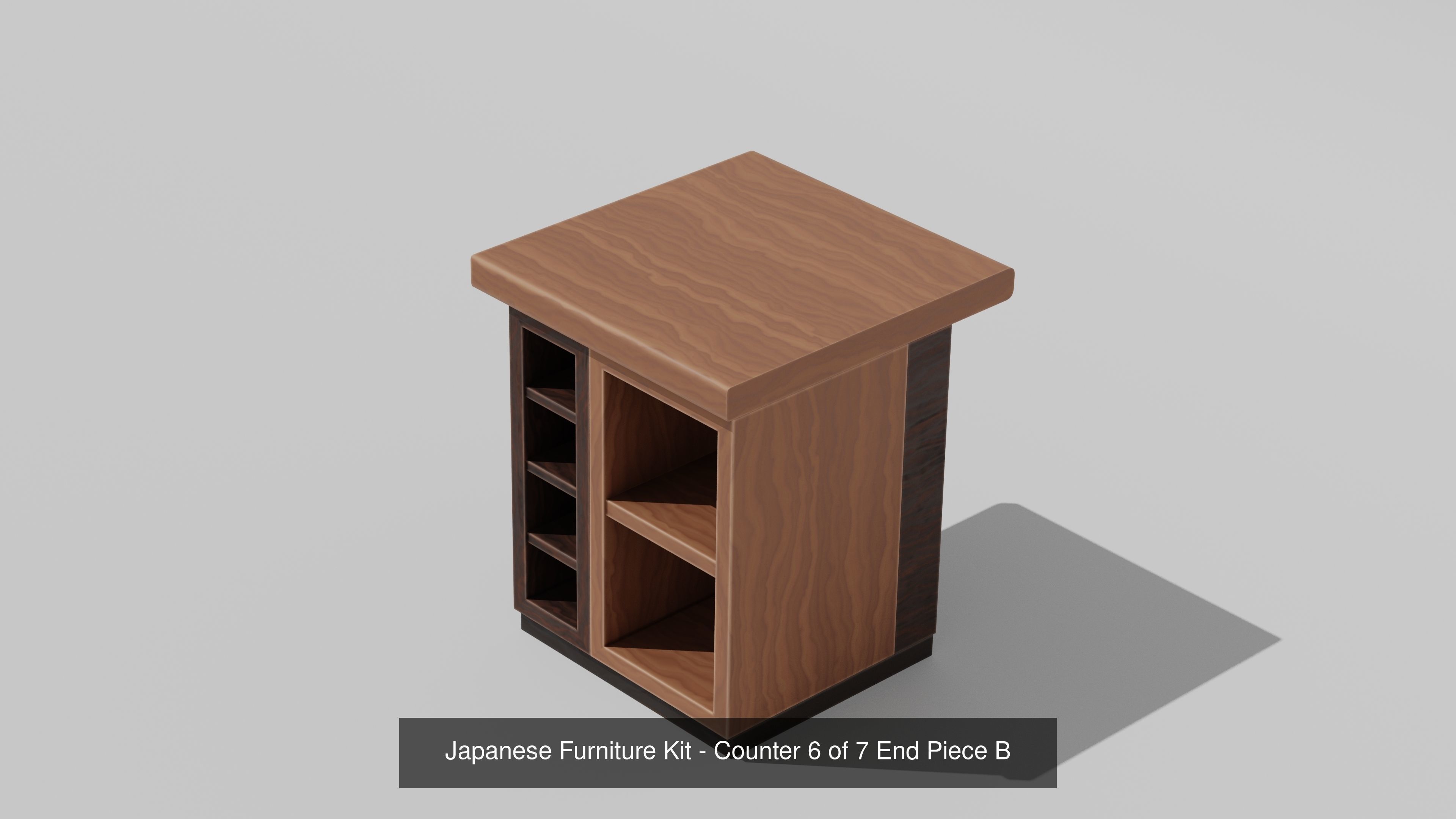 Japanese Ryokan Kit  3D Model Collection_35