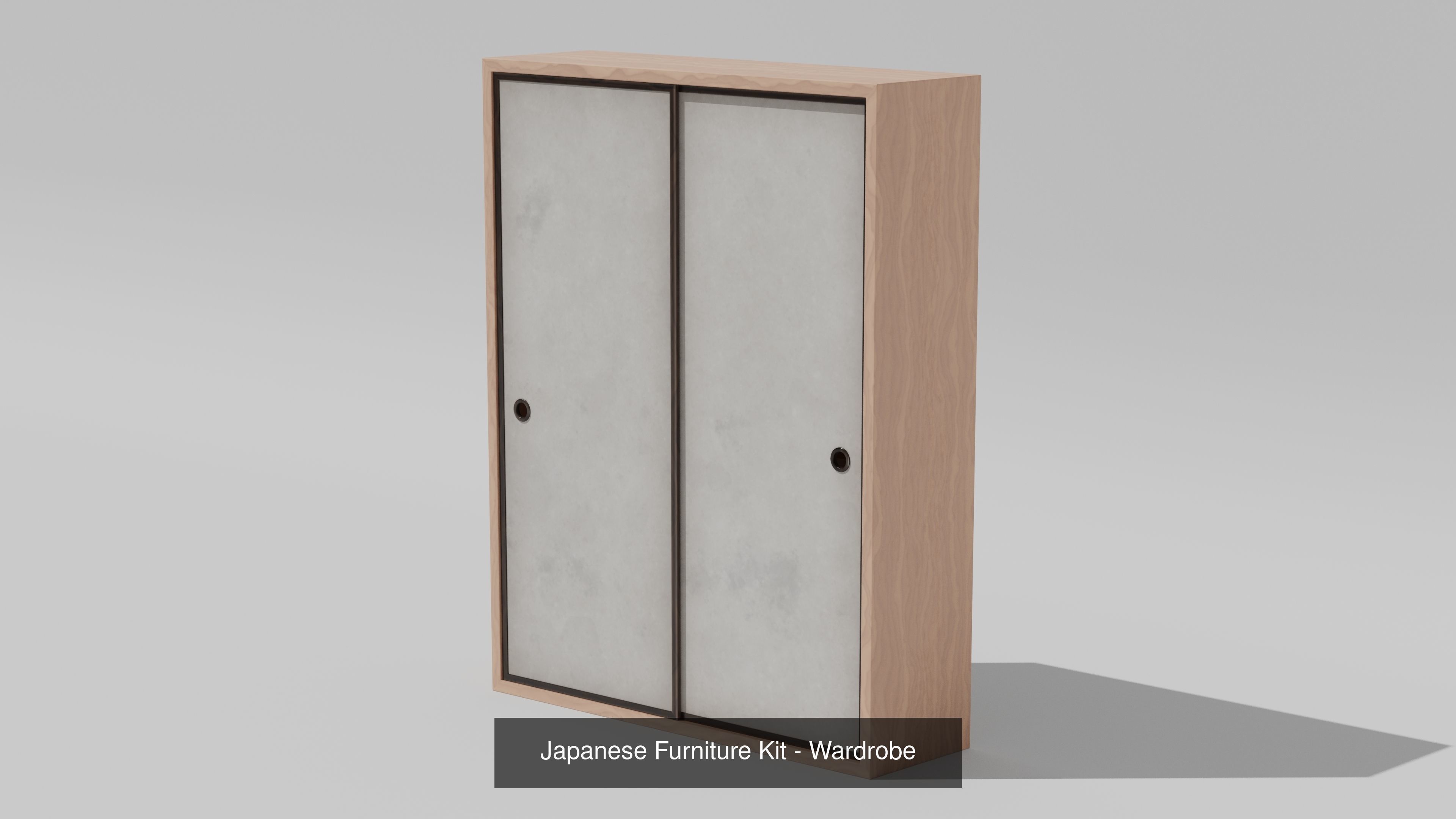 Japanese Ryokan Kit  3D Model Collection_75