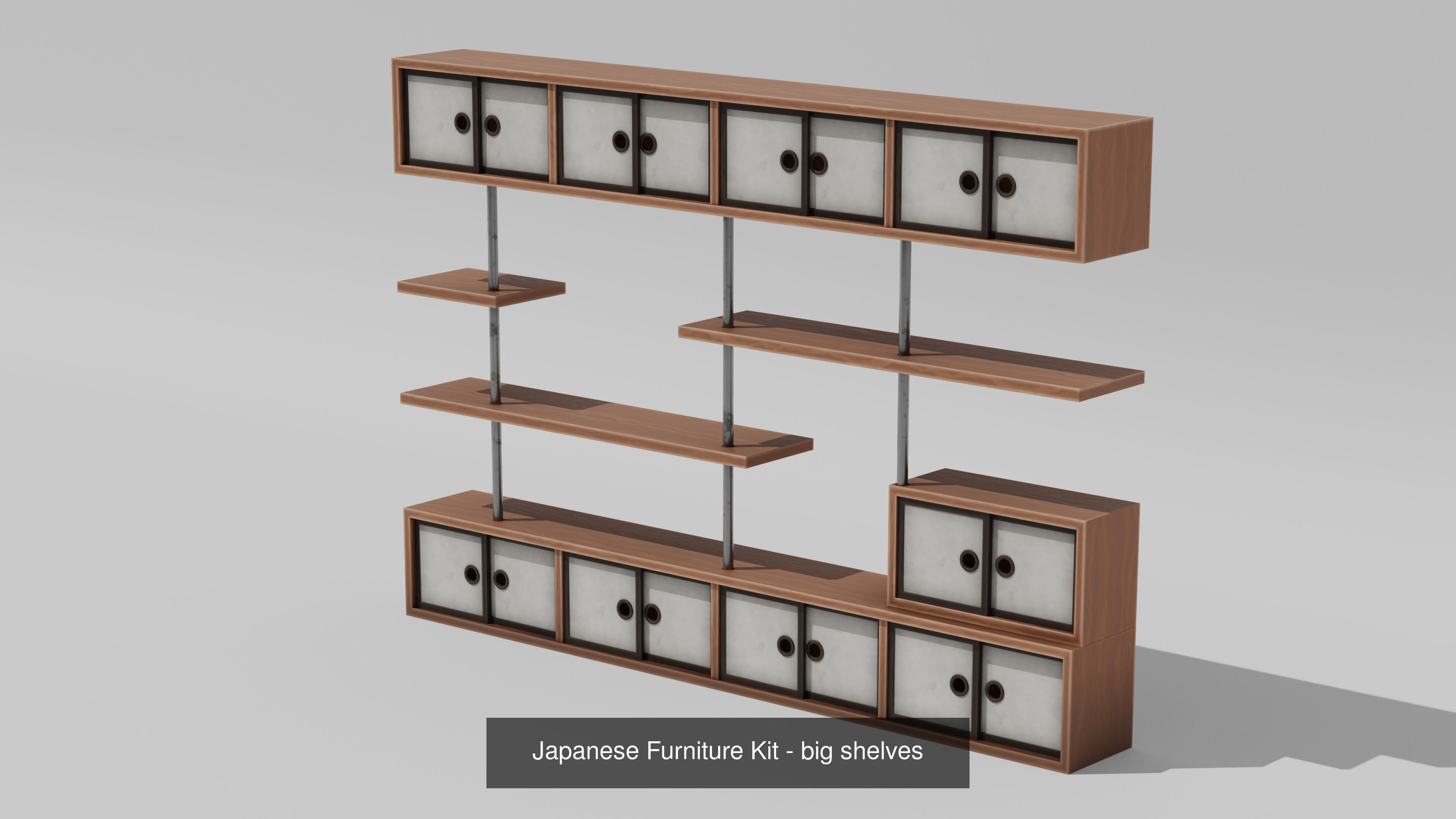 Japanese Ryokan Kit  3D Model Collection_66