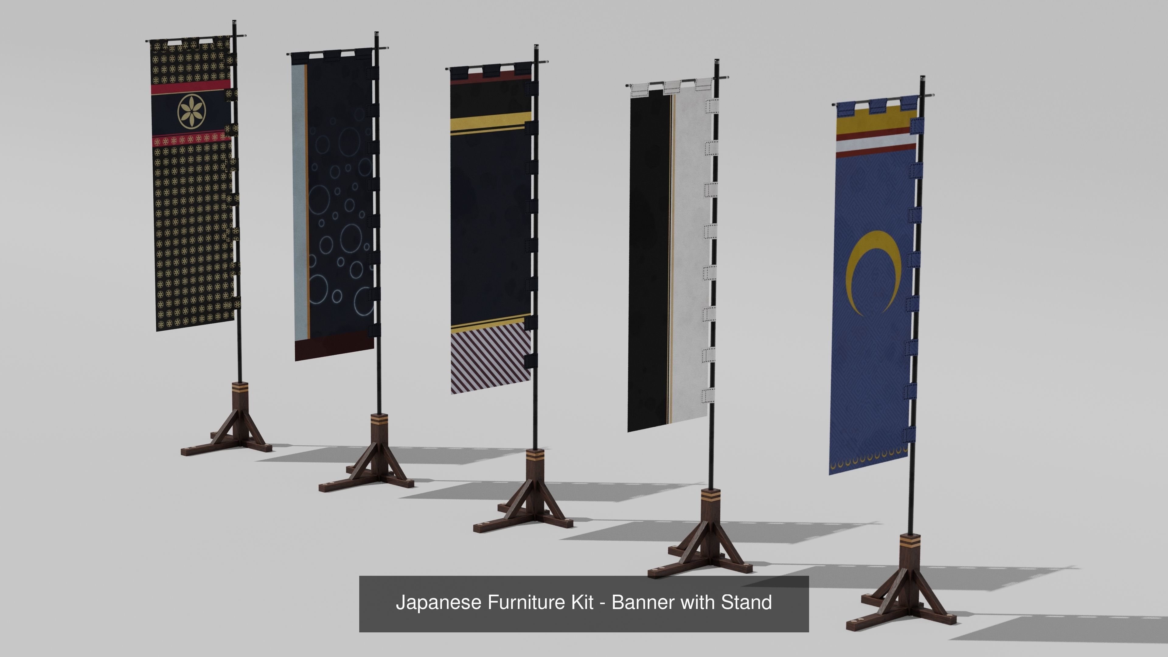 Japanese Ryokan Kit  3D Model Collection_28