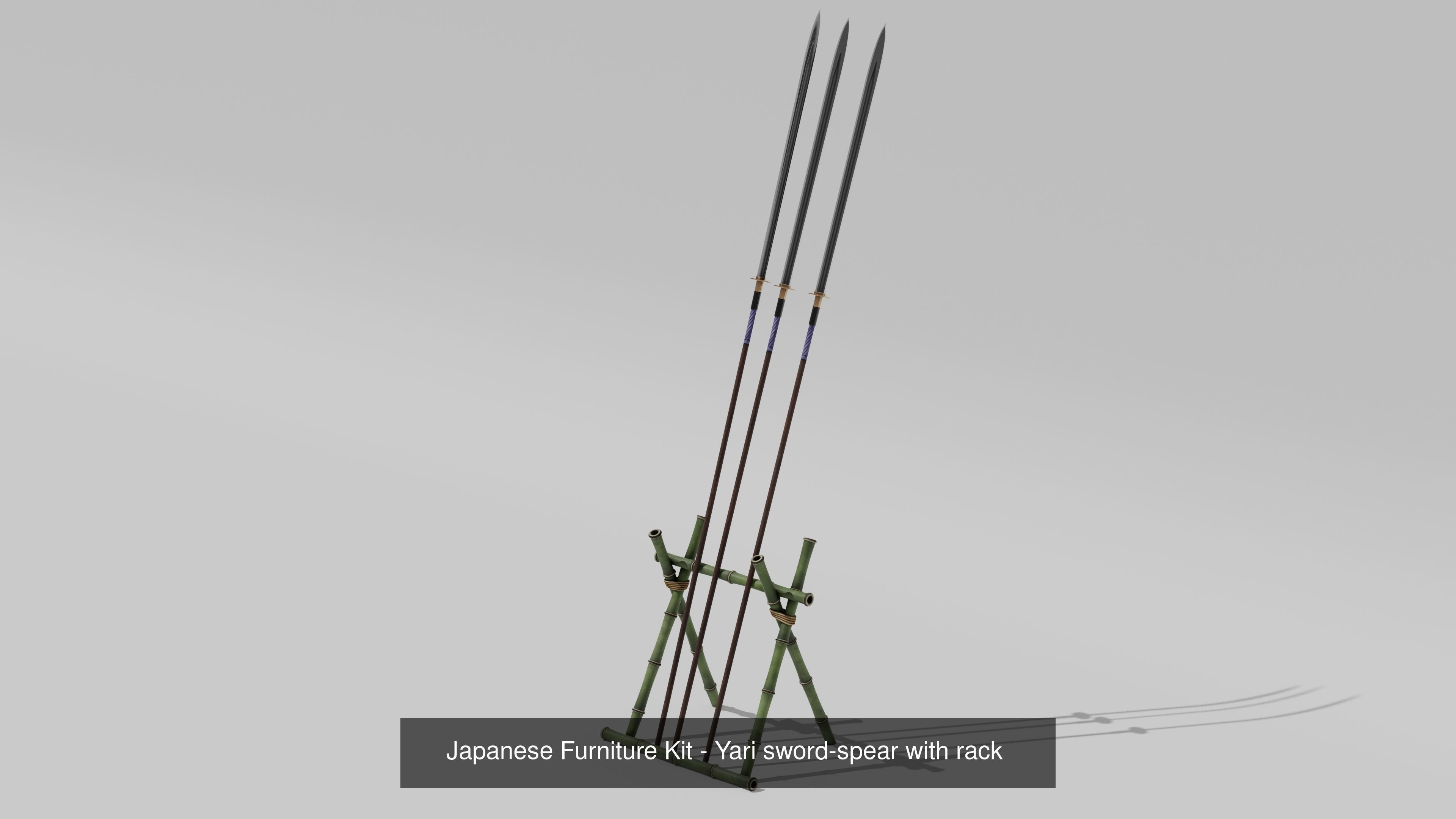 Japanese Ryokan Kit  3D Model Collection_71