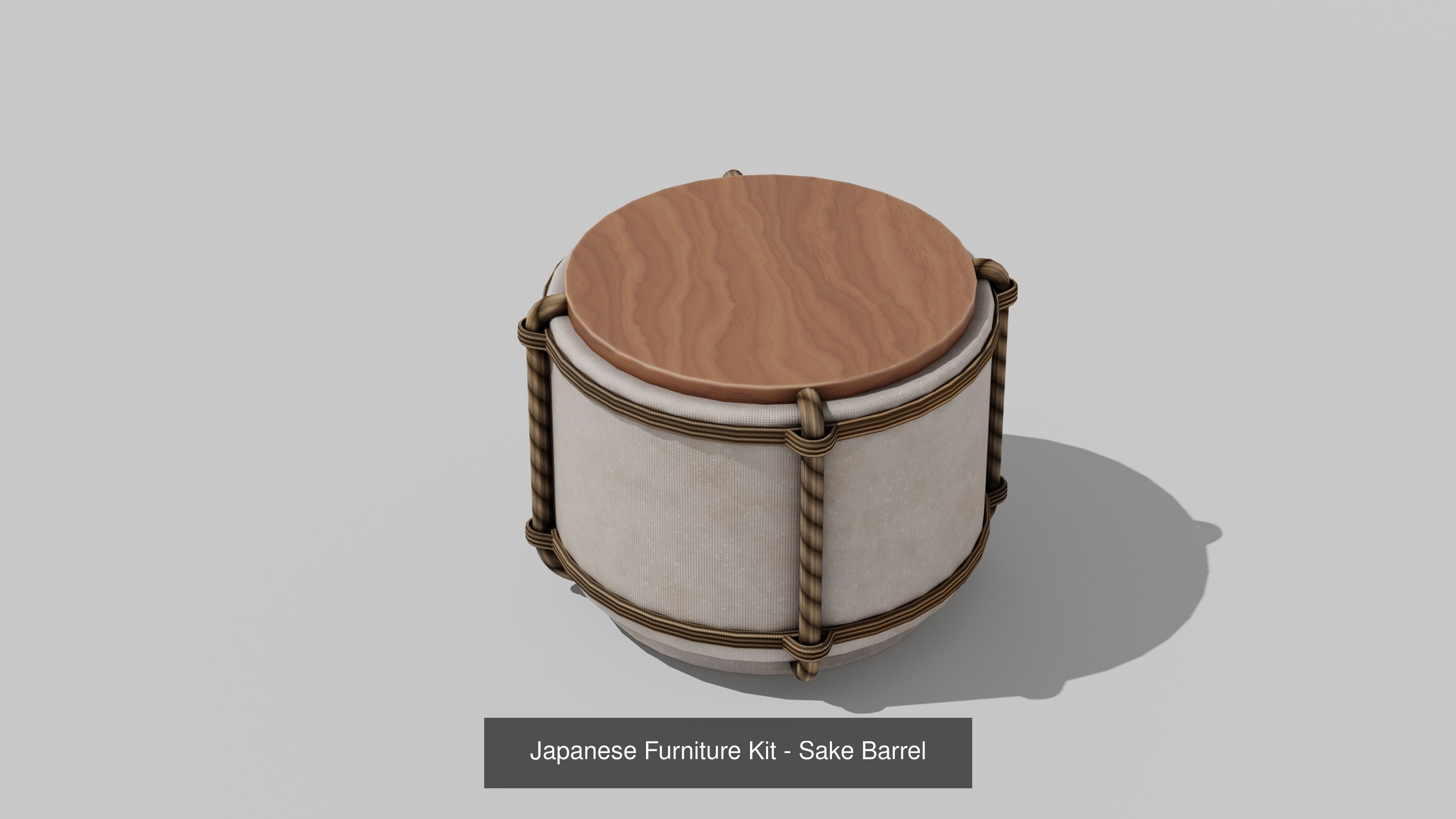 Japanese Ryokan Kit  3D Model Collection_40