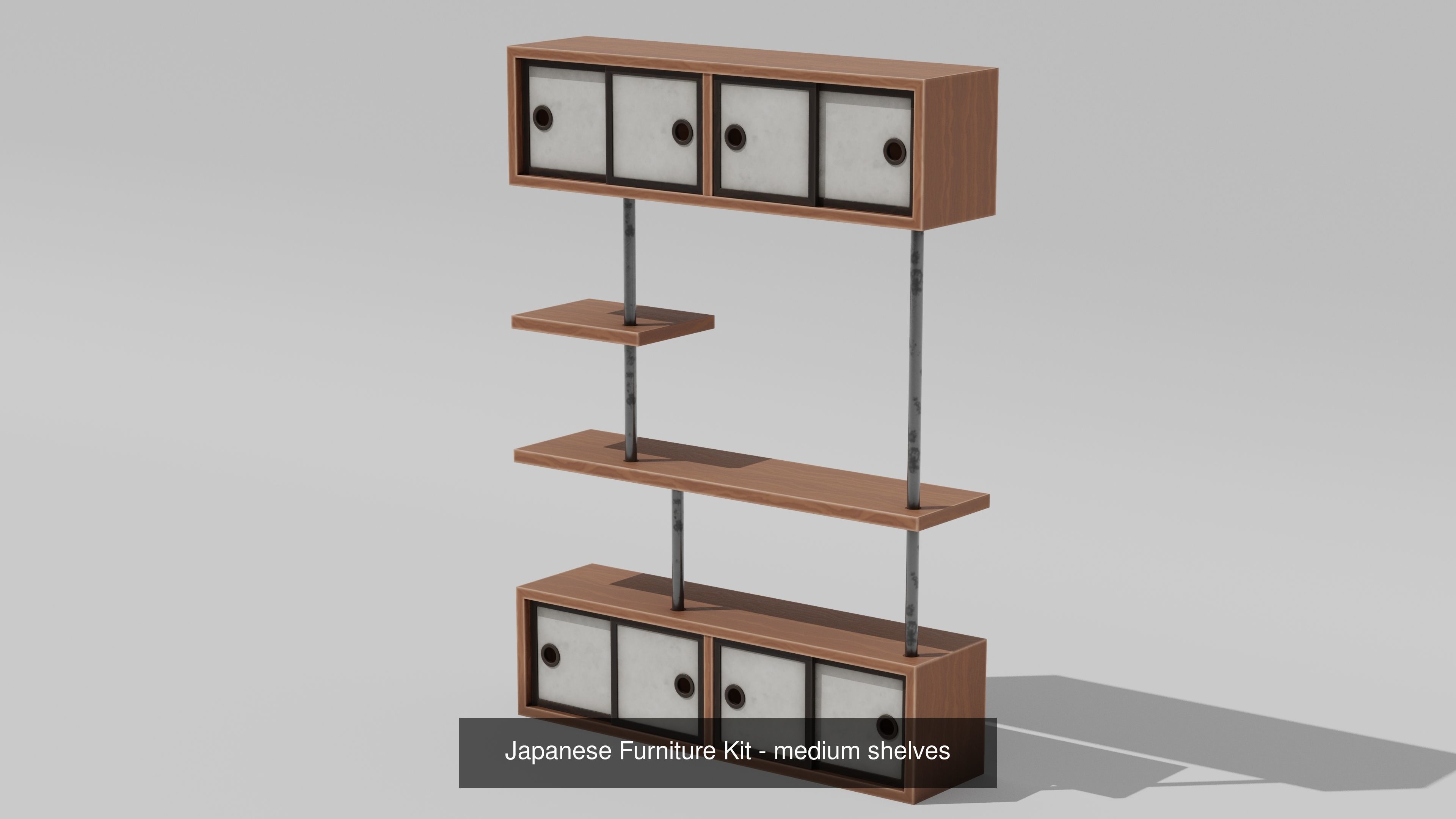 Japanese Ryokan Kit  3D Model Collection_67