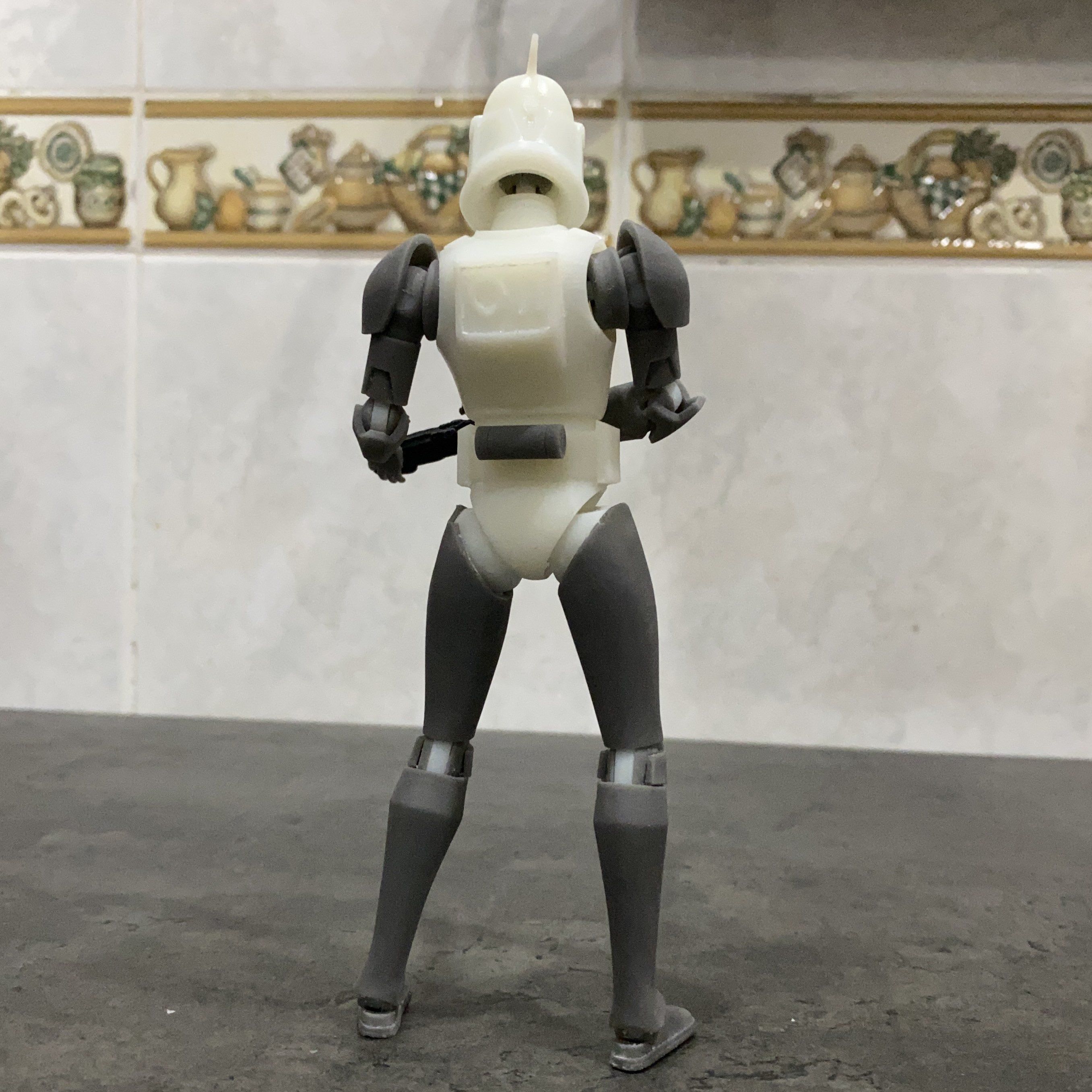 Animated Phase 1 CT 6 inch figure and Armor 3D files 3D print model_3