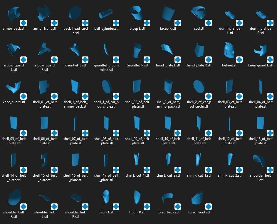 Animated Phase 1 CT Full Size Props 3D Files 3D print model_2