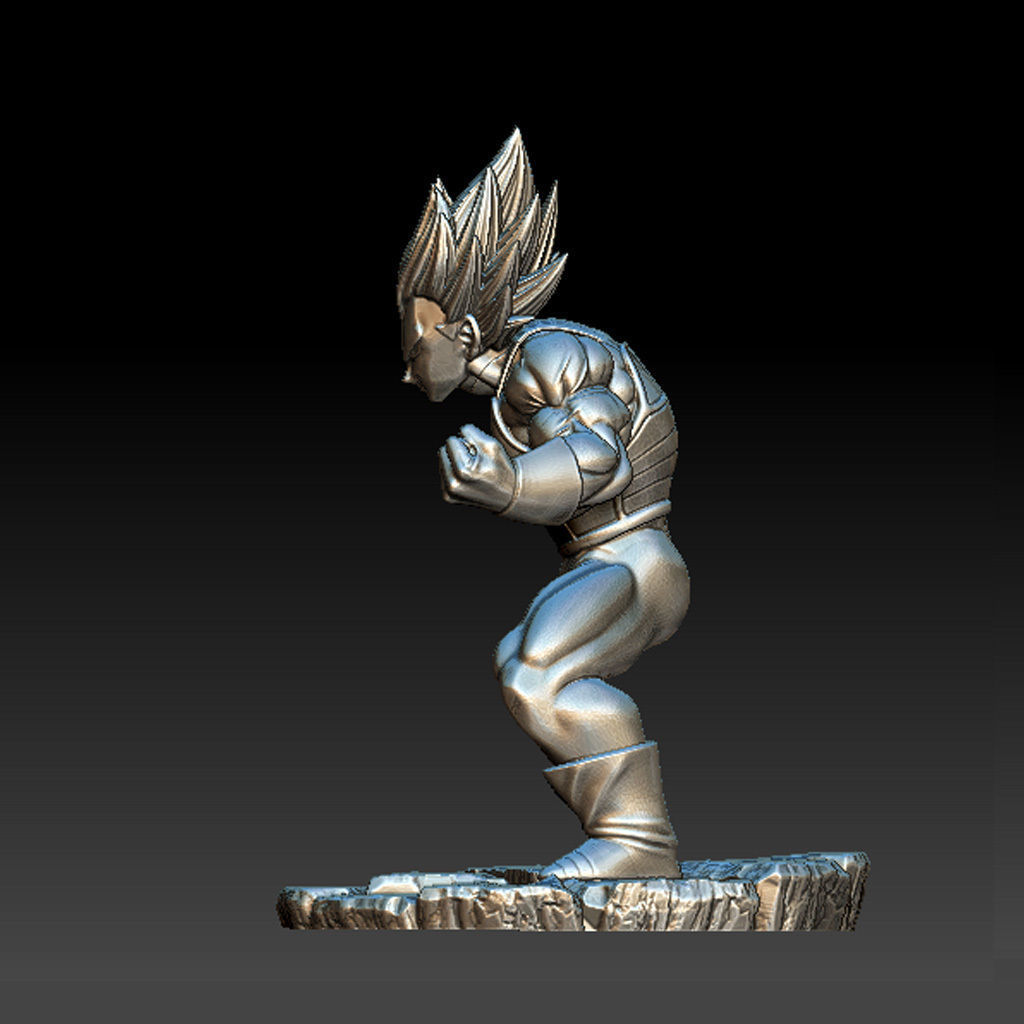 Vegeta Ultra Ego Dragon Ball Super  3D print model_3