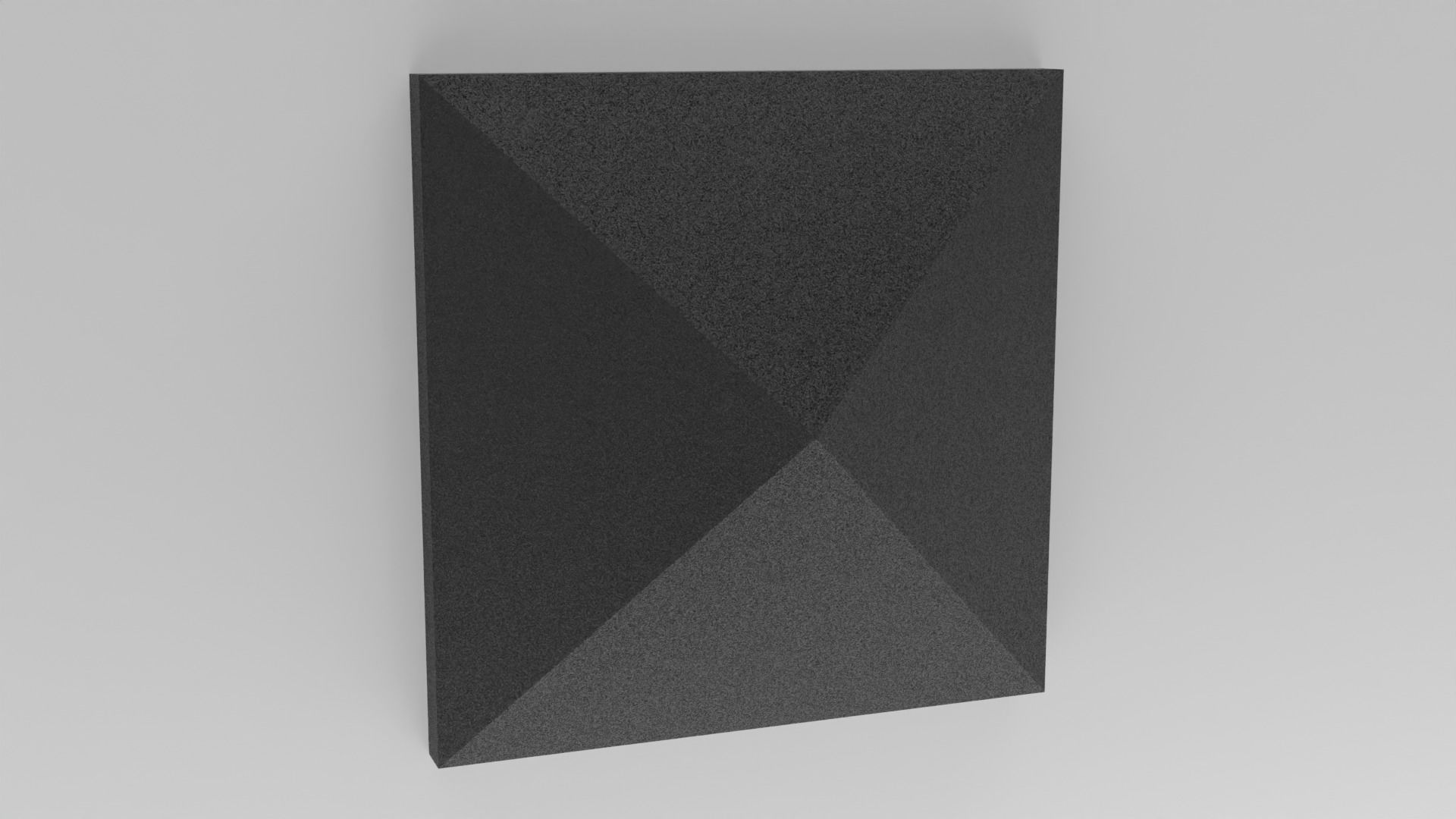 Acoustic Panels Set with 8K - 4K - 2K Textures Low-poly 3D model_8