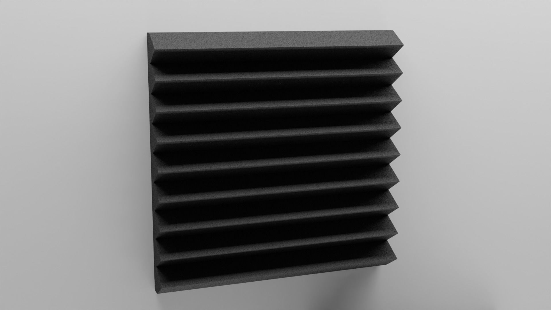 Acoustic Panels Set with 8K - 4K - 2K Textures Low-poly 3D model_4