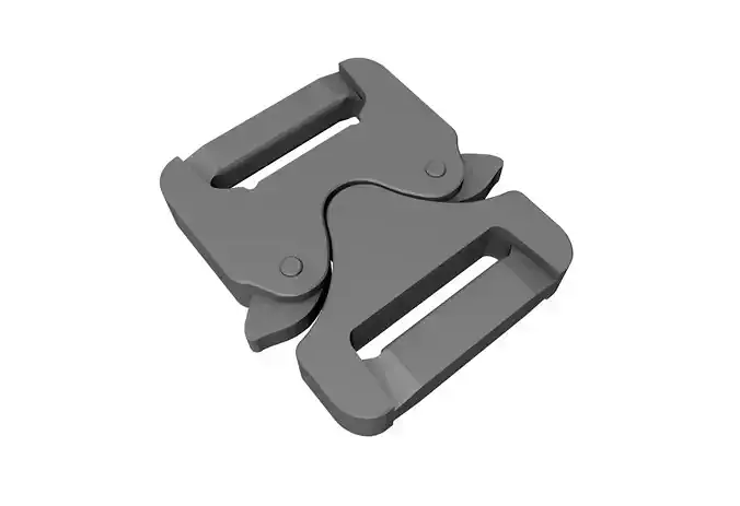 Dredd vest Cobra buckles 3D print model