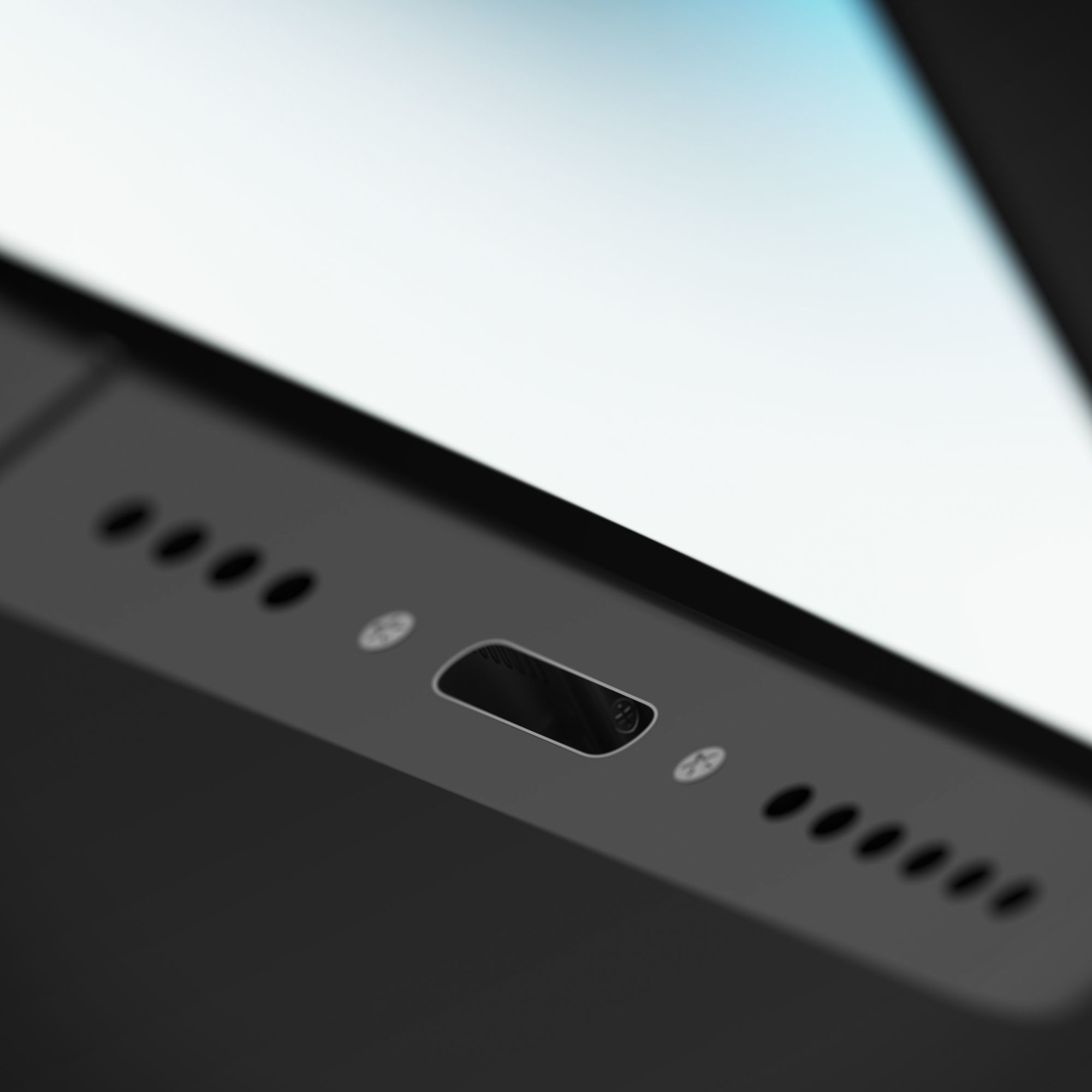 iPhone 14 Pro Max Space Black Low-poly 3D model_6