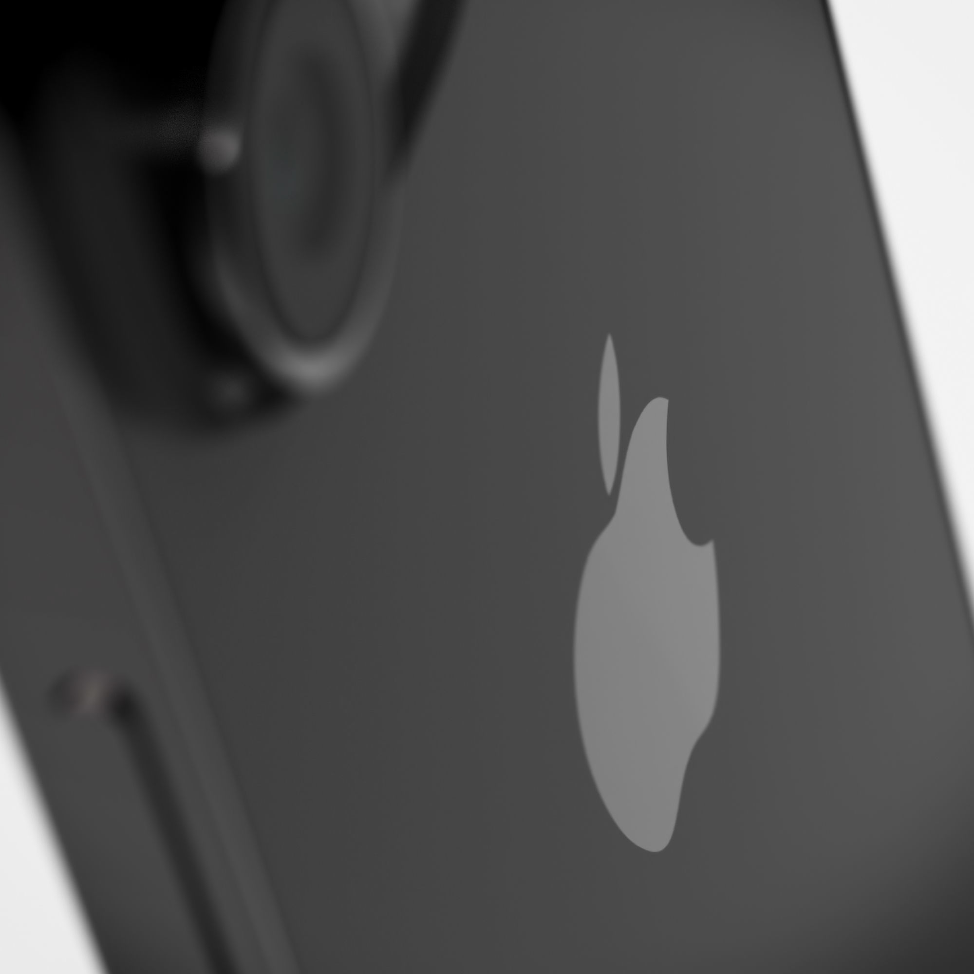 iPhone 14 Pro Max Space Black Low-poly 3D model_5