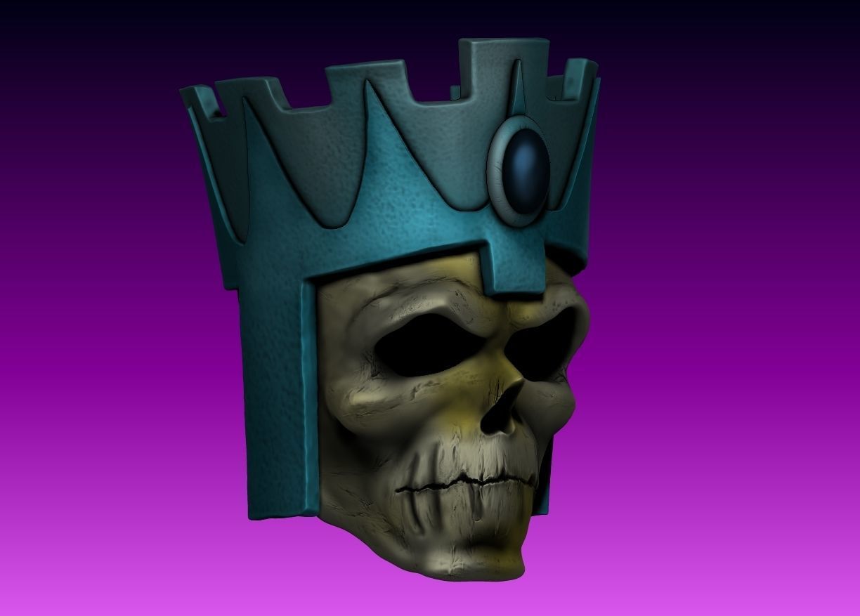 First Skeletor Mark Taylor 3D model_2
