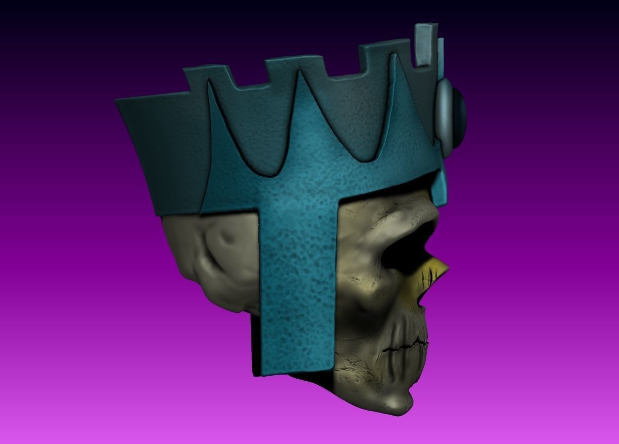 First Skeletor Mark Taylor 3D model_3