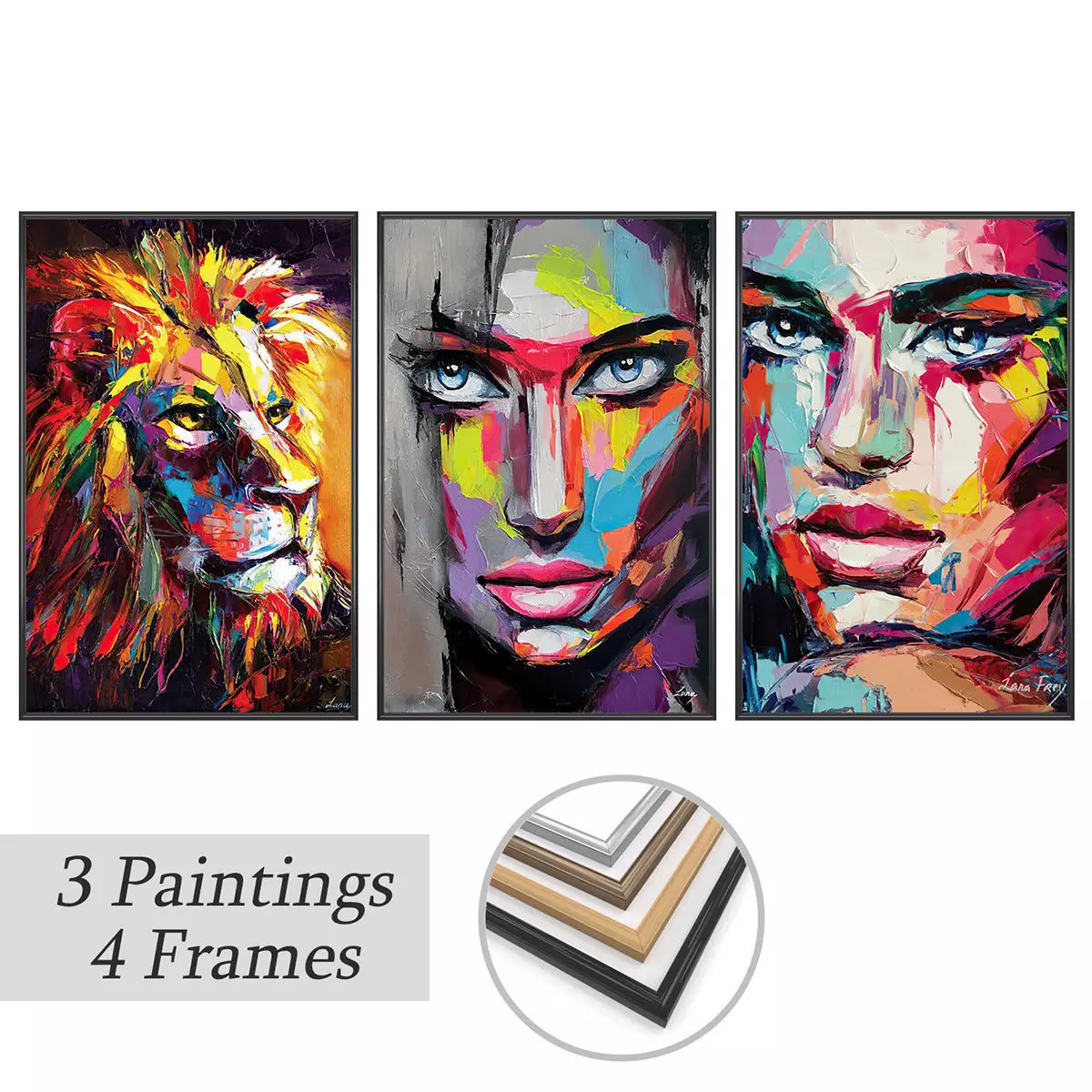 Wall Art Set 3801 3D model_0