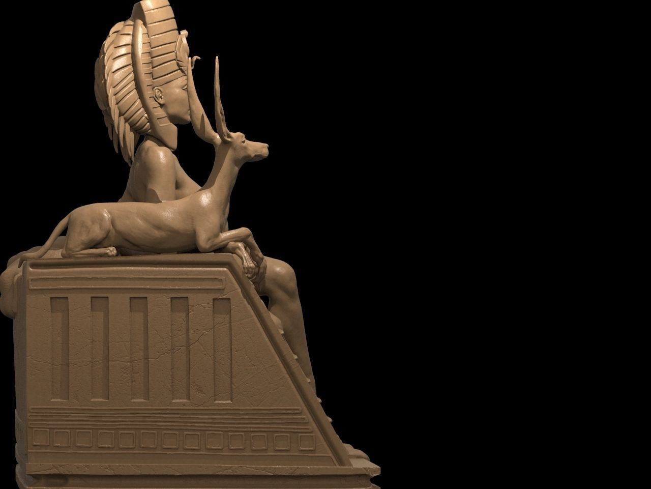 Cleopatra NSFW 3D Print 3D print model_5