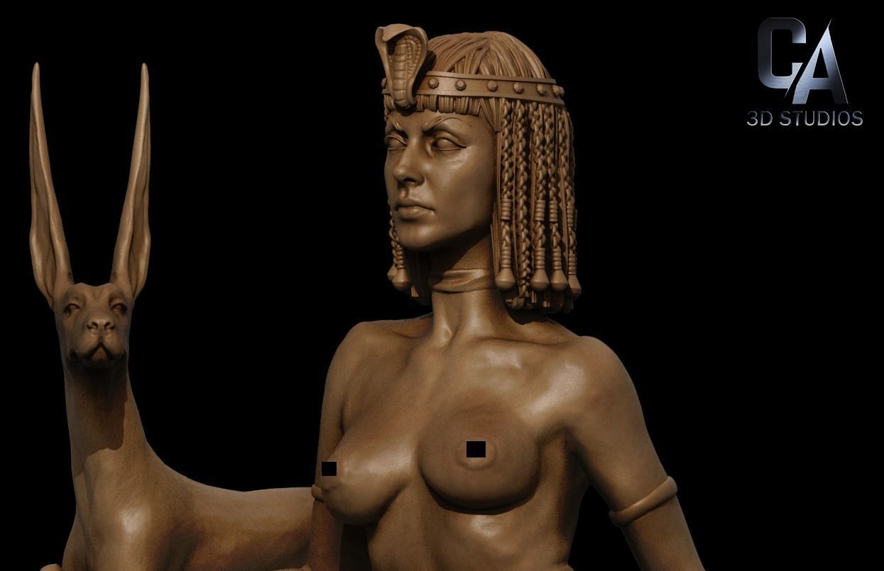 Cleopatra NSFW 3D Print 3D print model_1