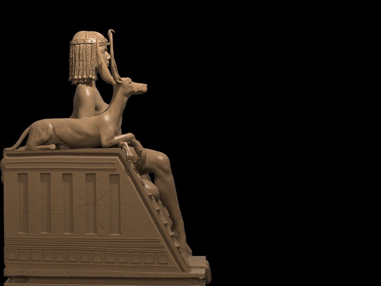 Cleopatra NSFW 3D Print 3D print model_14