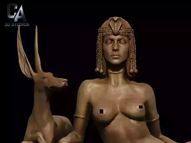 Cleopatra NSFW 3D Print 3D print model