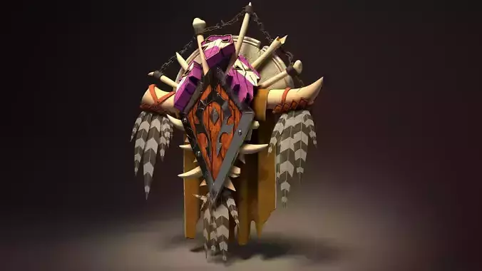 Warriors Tribal Shield