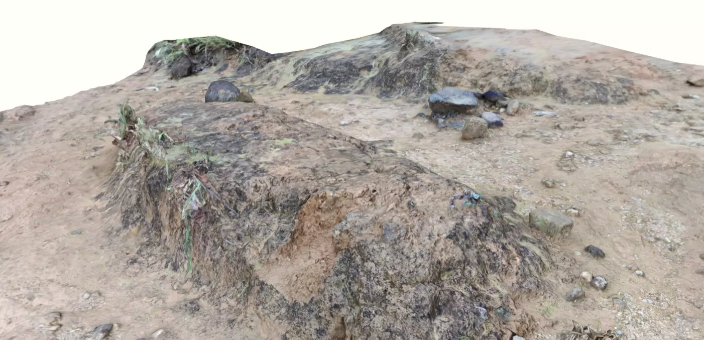 Ground 3d scan 3D model_0