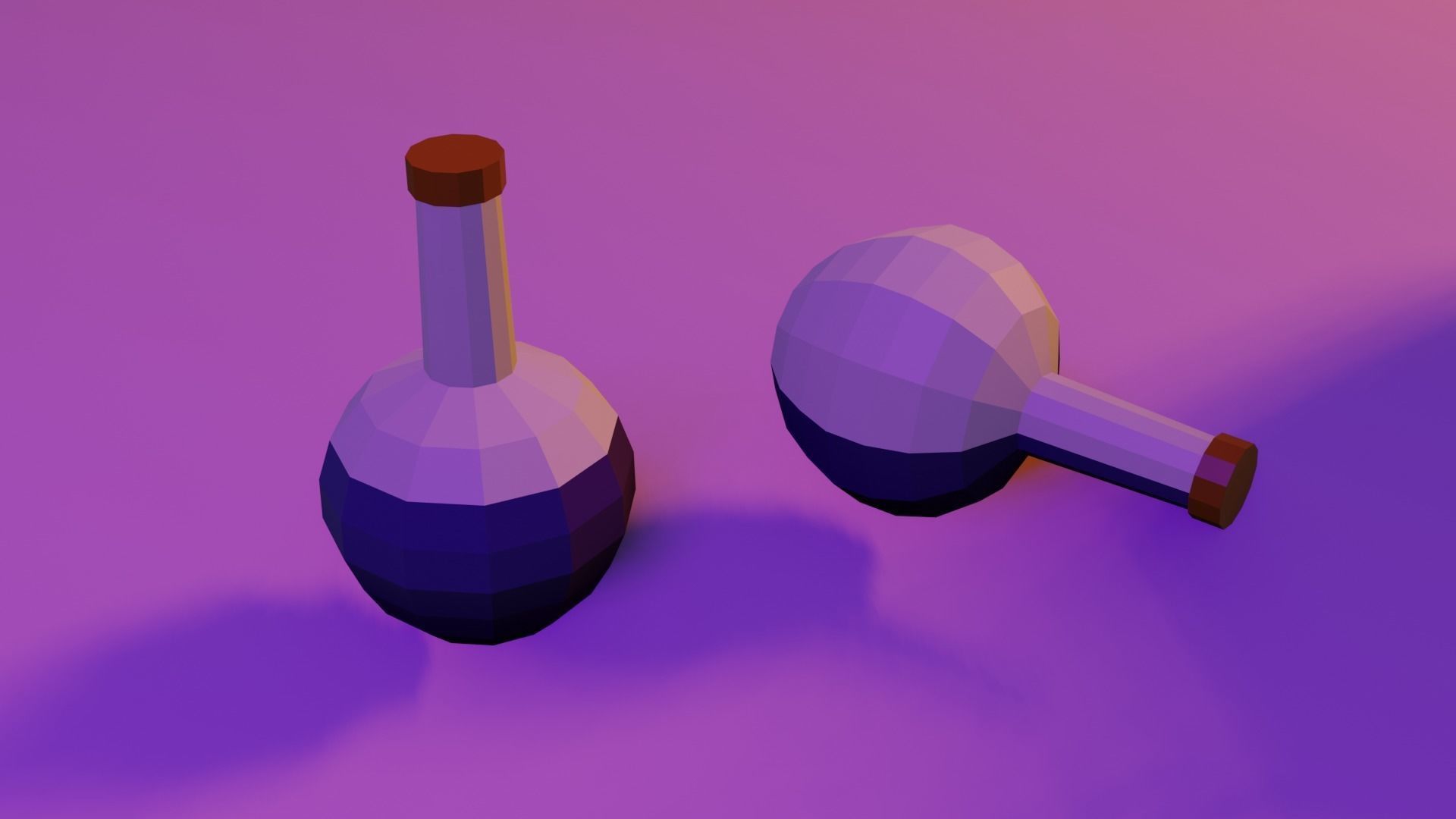 Halloween Game Objects Free low-poly 3D model_3