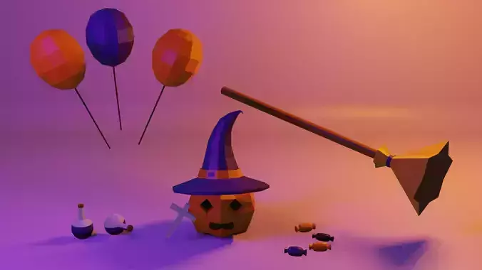 Halloween Game Objects