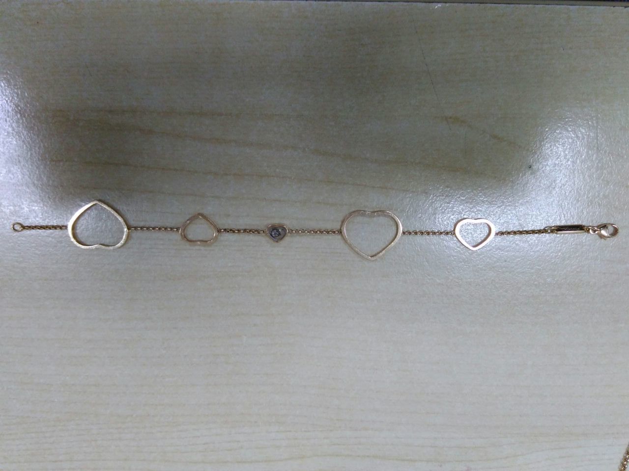 Heart Bracelet  3D print model_4