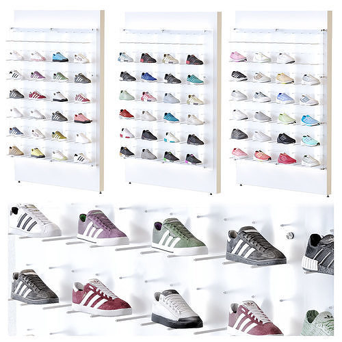 Sports shoe store 2 3D model