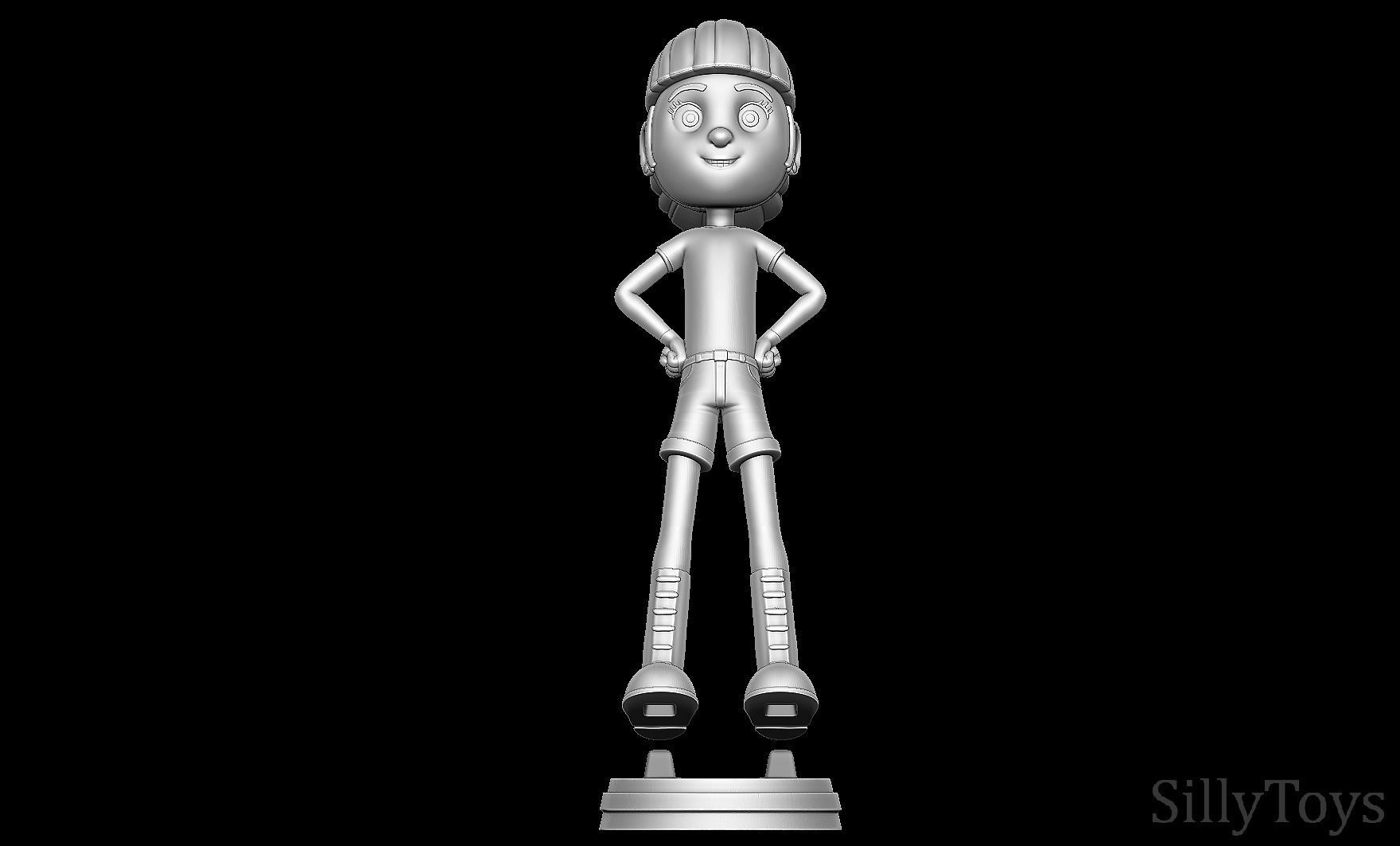 Gabi Flores - Ghost Patrol 3D print model_7