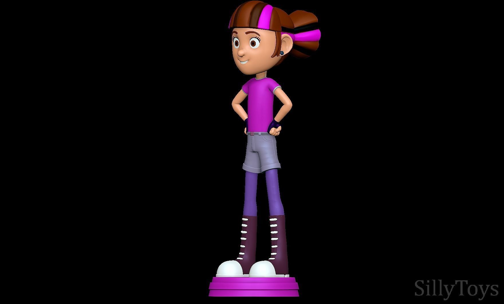 Gabi Flores - Ghost Patrol 3D print model_4