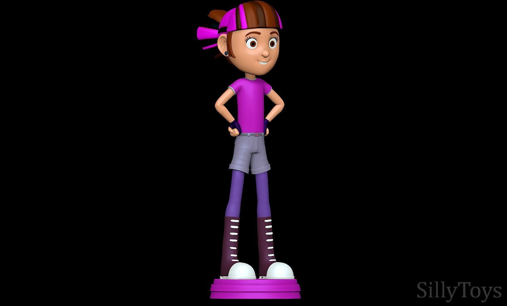 Gabi Flores - Ghost Patrol 3D print model_1