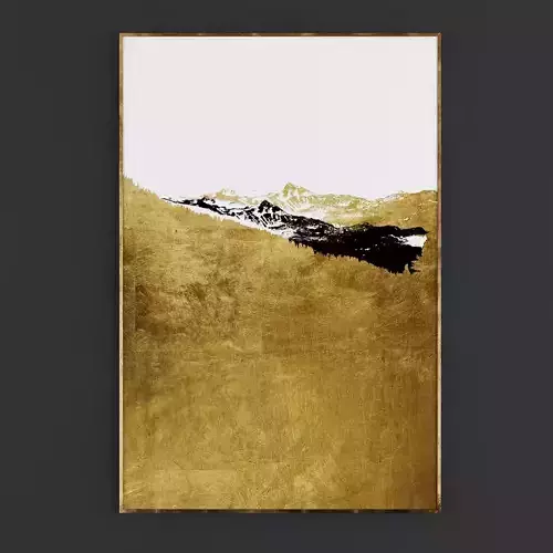 PicturesArt gold and abstract painting