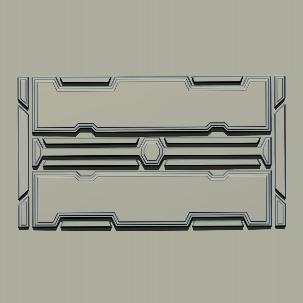 80 SCI-FI VDM and IMM Brushes Pack 3D model_21