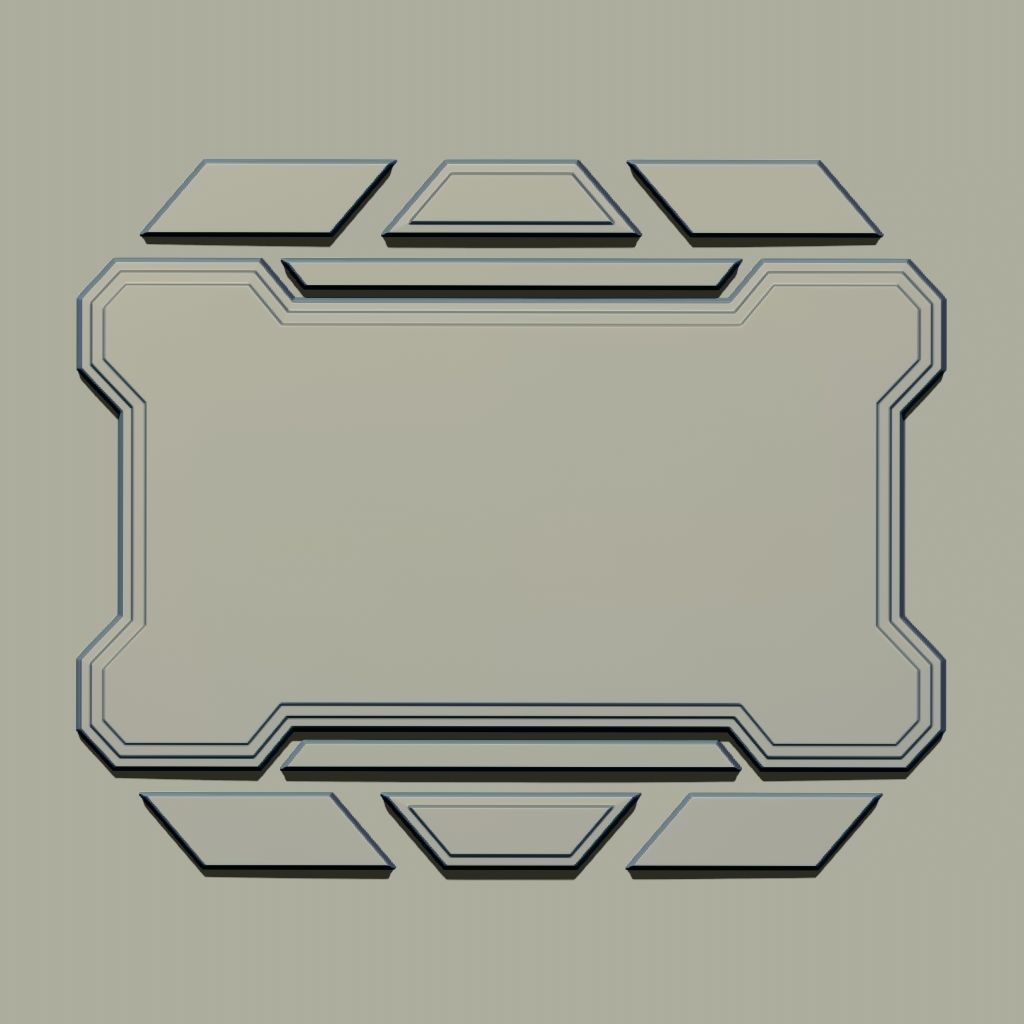 80 SCI-FI VDM and IMM Brushes Pack 3D model_20