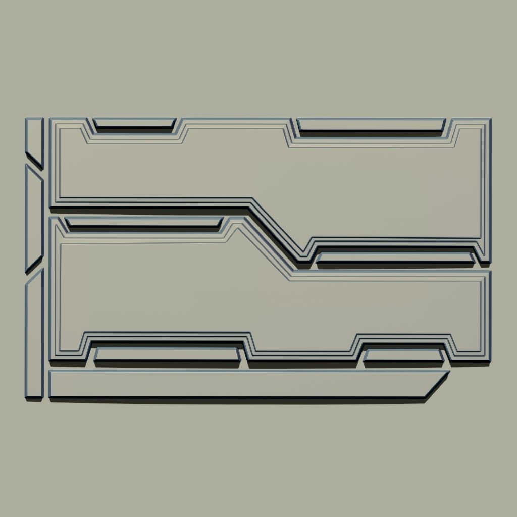 80 SCI-FI VDM and IMM Brushes Pack 3D model_19