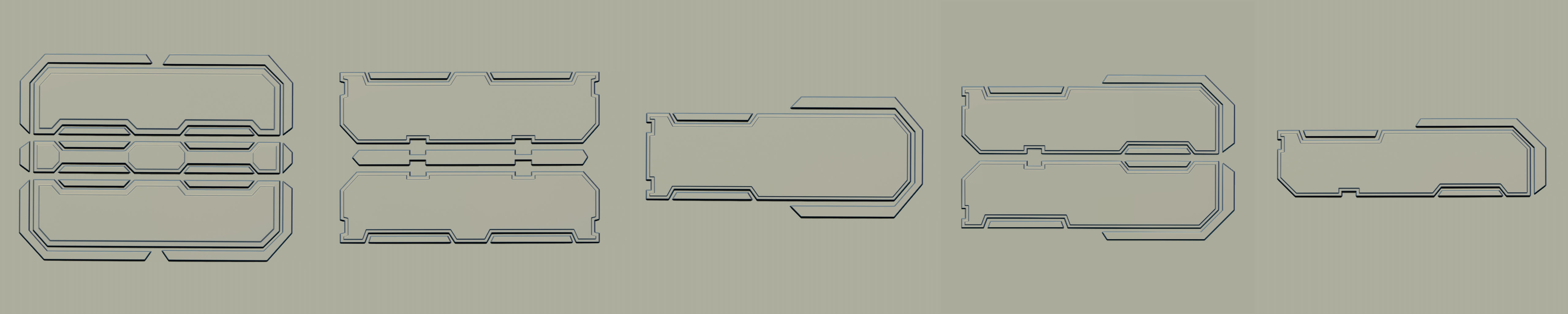 80 SCI-FI VDM and IMM Brushes Pack 3D model_10