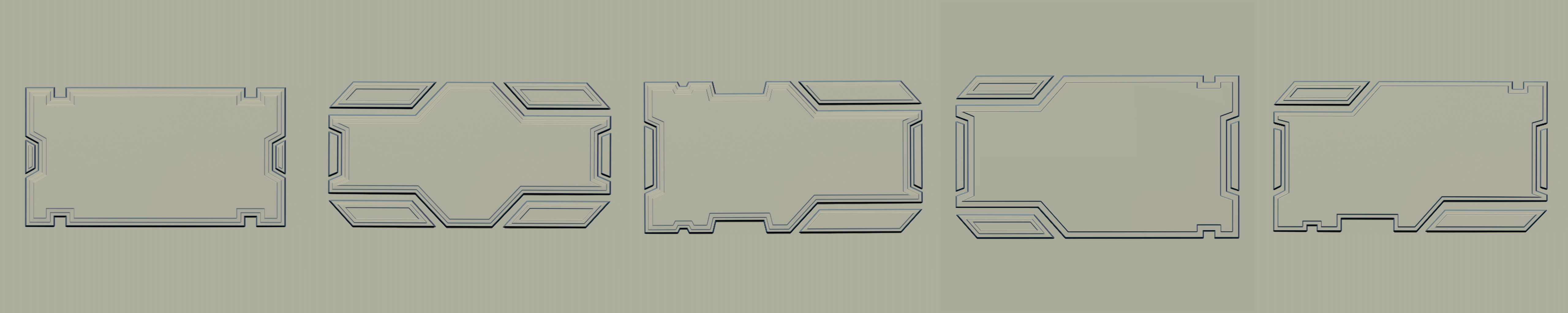 80 SCI-FI VDM and IMM Brushes Pack 3D model_11