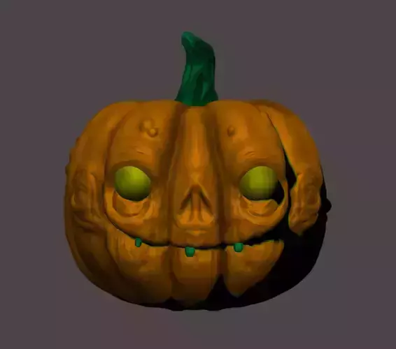 little pumkim head model