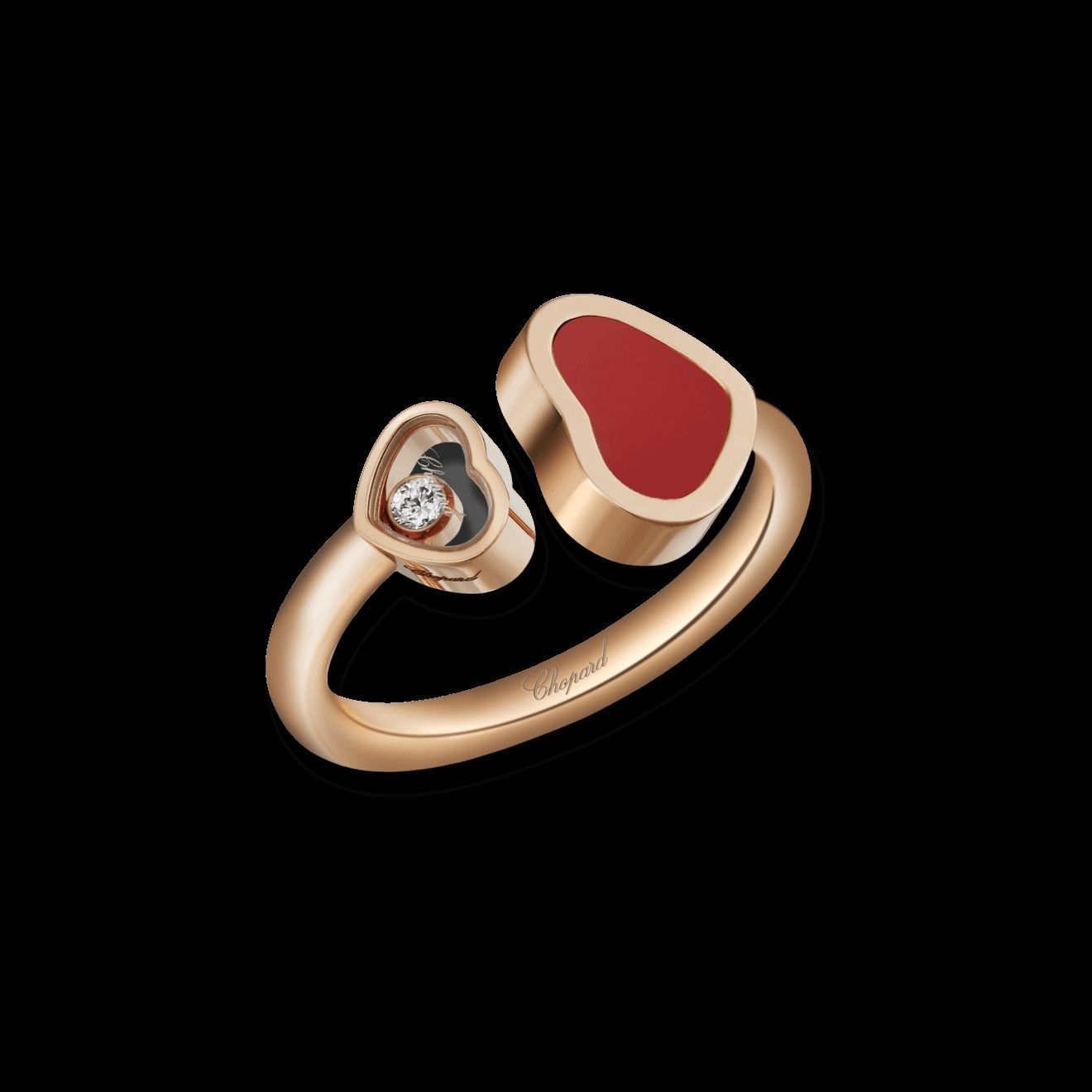 Heart Ring  3D print model_14