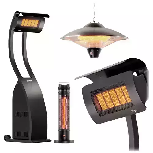 Outdoor heaters 2 3D model