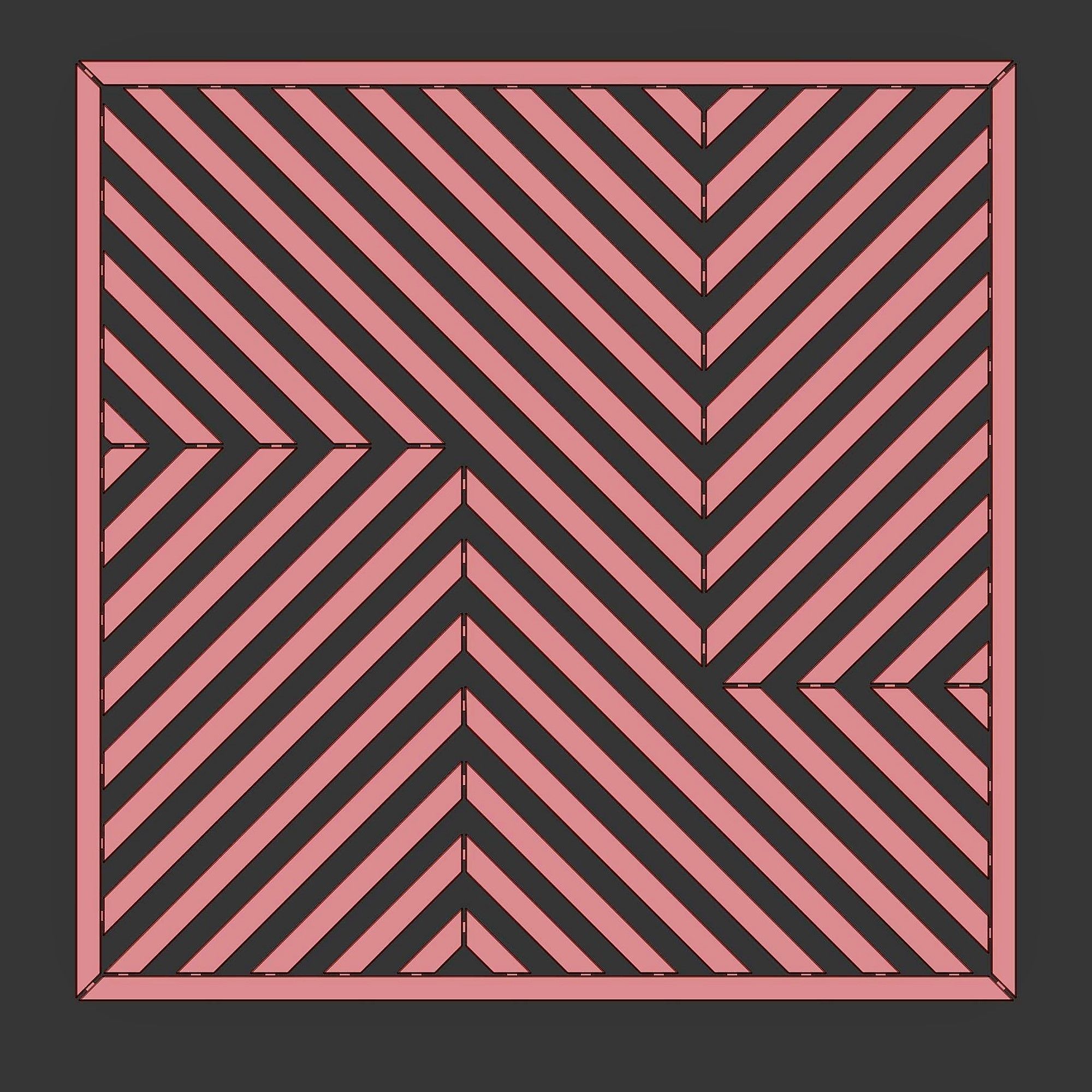 Decoration Wall Hanging Set Etsy 3D model_12