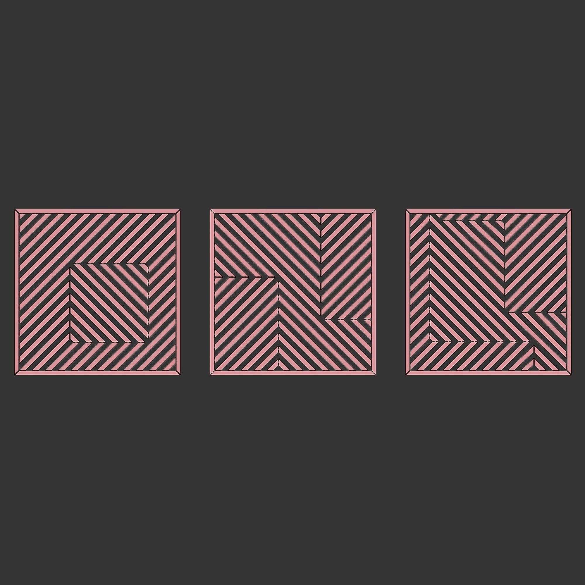 Decoration Wall Hanging Set Etsy 3D model_13