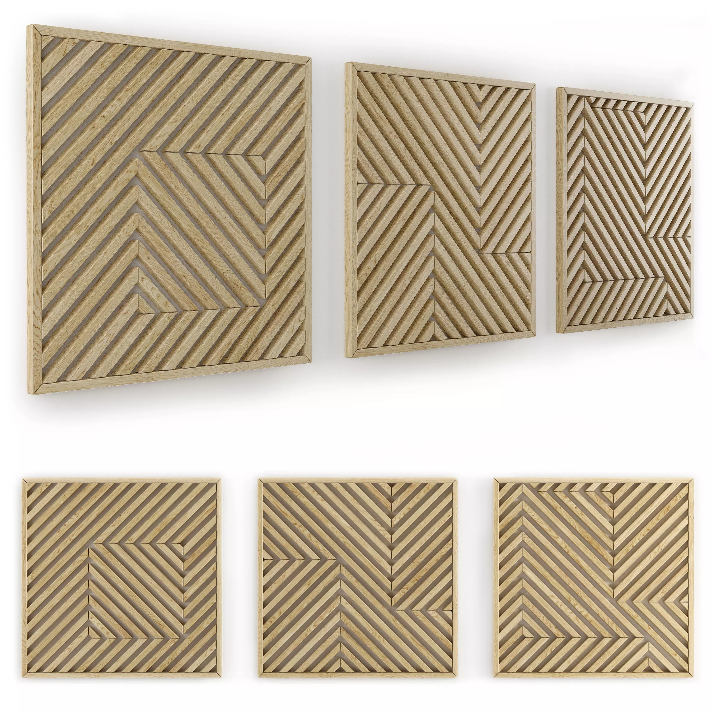 Decoration Wall Hanging Set Etsy 3D model_0