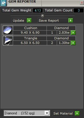 3-Stone Diamond ring 2671 3D print model 3D print model_8