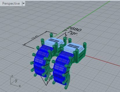 Marquise stone Earring 2680 3D print model 3D print model_7