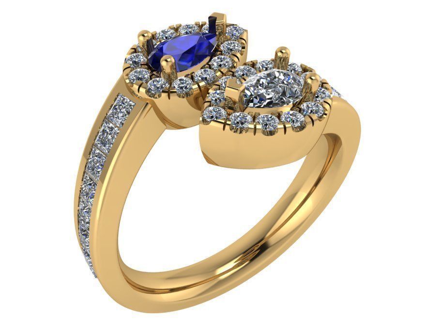 Shedding tear ring 2681 3D print model 3D print model_1