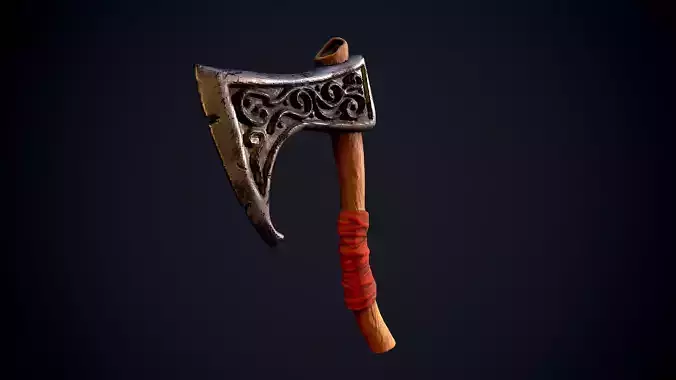 Stylized Viking Axe