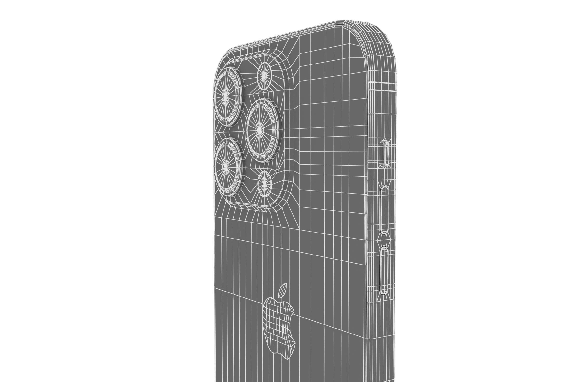 Apple iPhone 14 Pro Max All Colors Low-poly 3D model_52
